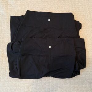 Lululemon Wumder Under Leggings - 2 pairs